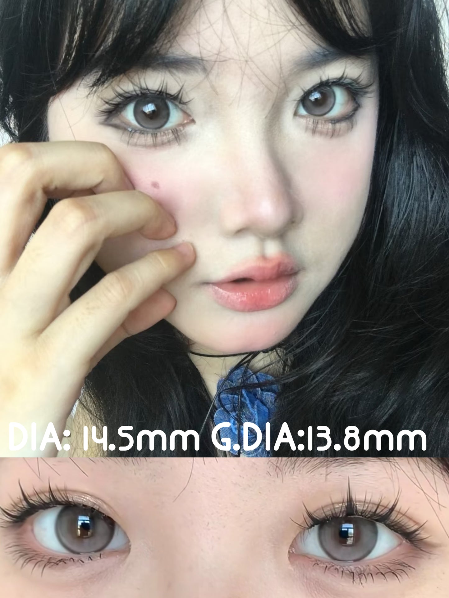 CIRCLE LENSES MODELO CL-90 PINK GRAY