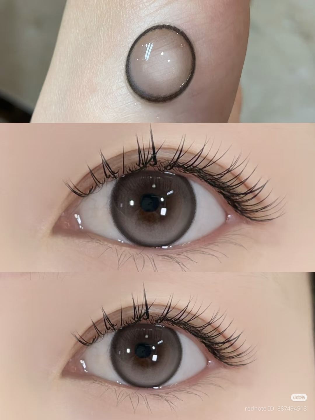 CIRCLE LENSES MODELO CL-90 PINK GRAY